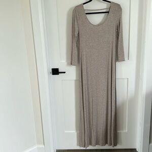 SOLD: Vintage Kenar form-fitting maxi dress